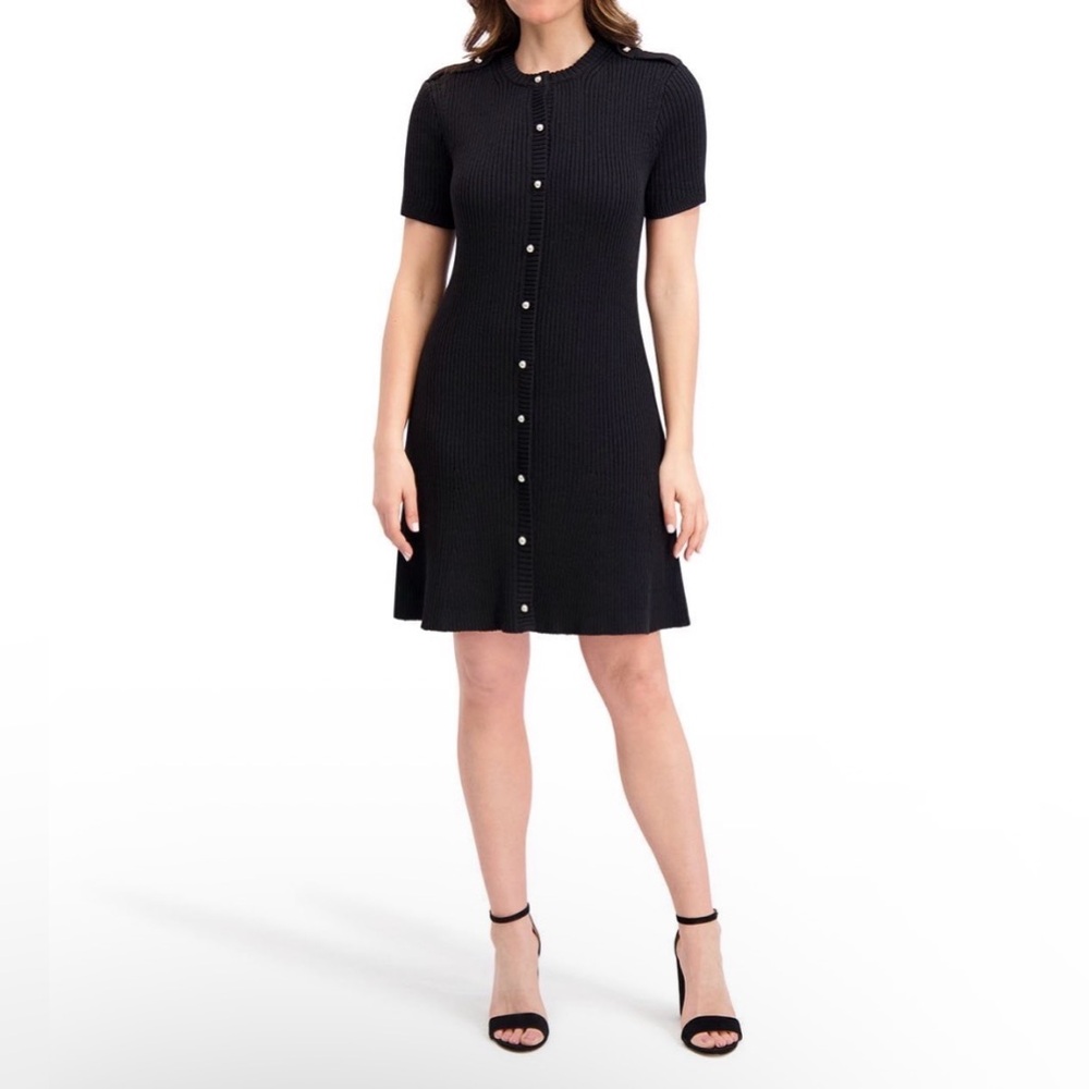 French Connection Black Mini Dress